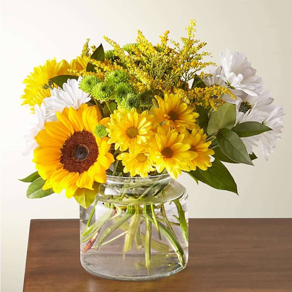 Hello Sunshine Bouquet – House Of Blooms, Homer Glen IL