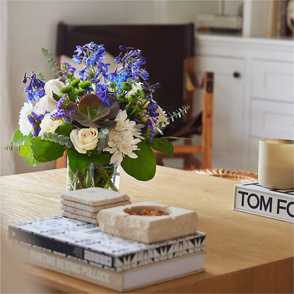 Cerulean Waves Bouquet –  House Of Blooms, Homer Glen IL