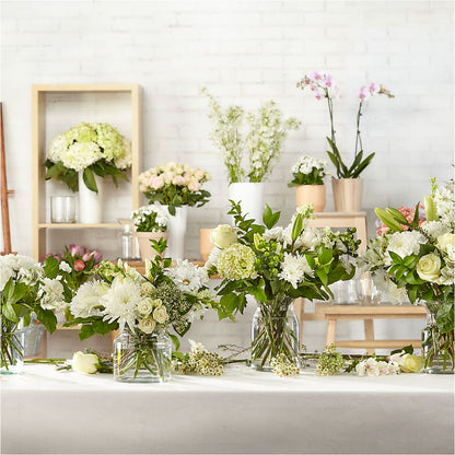 Classic Ivory – A Florist Original –  House Of Blooms, Homer Glen IL
