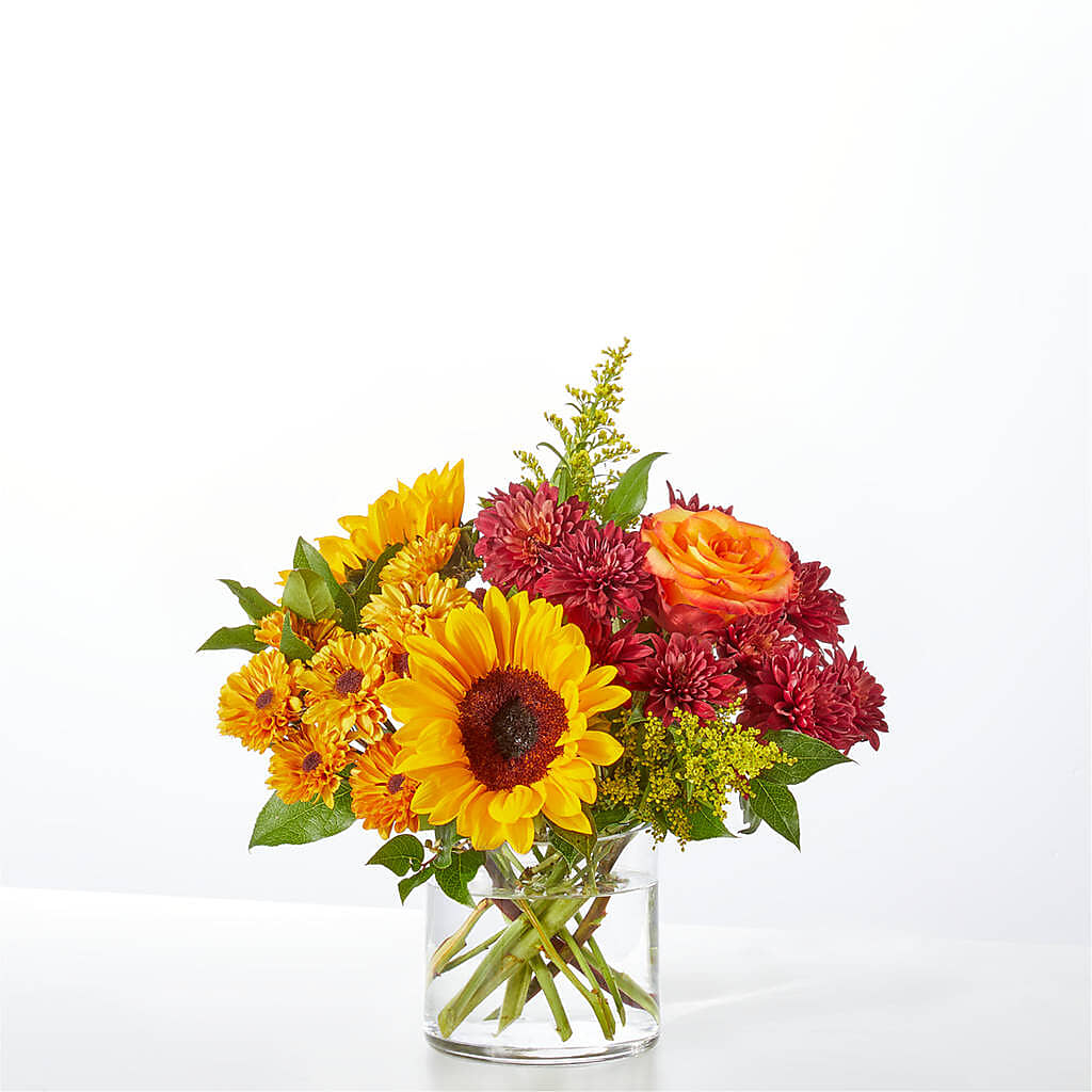 Flannel Scarf Bouquet –  House Of Blooms, Homer Glen IL