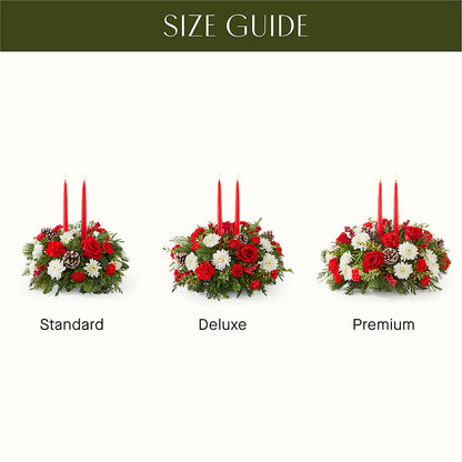 Holiday Soiree Centerpiece –  House Of Blooms, Homer Glen IL