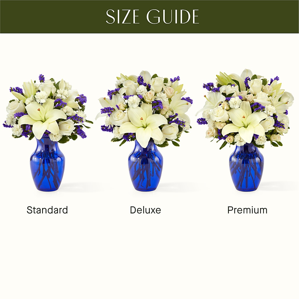 Sapphire Rush Bouquet –  House Of Blooms, Homer Glen IL